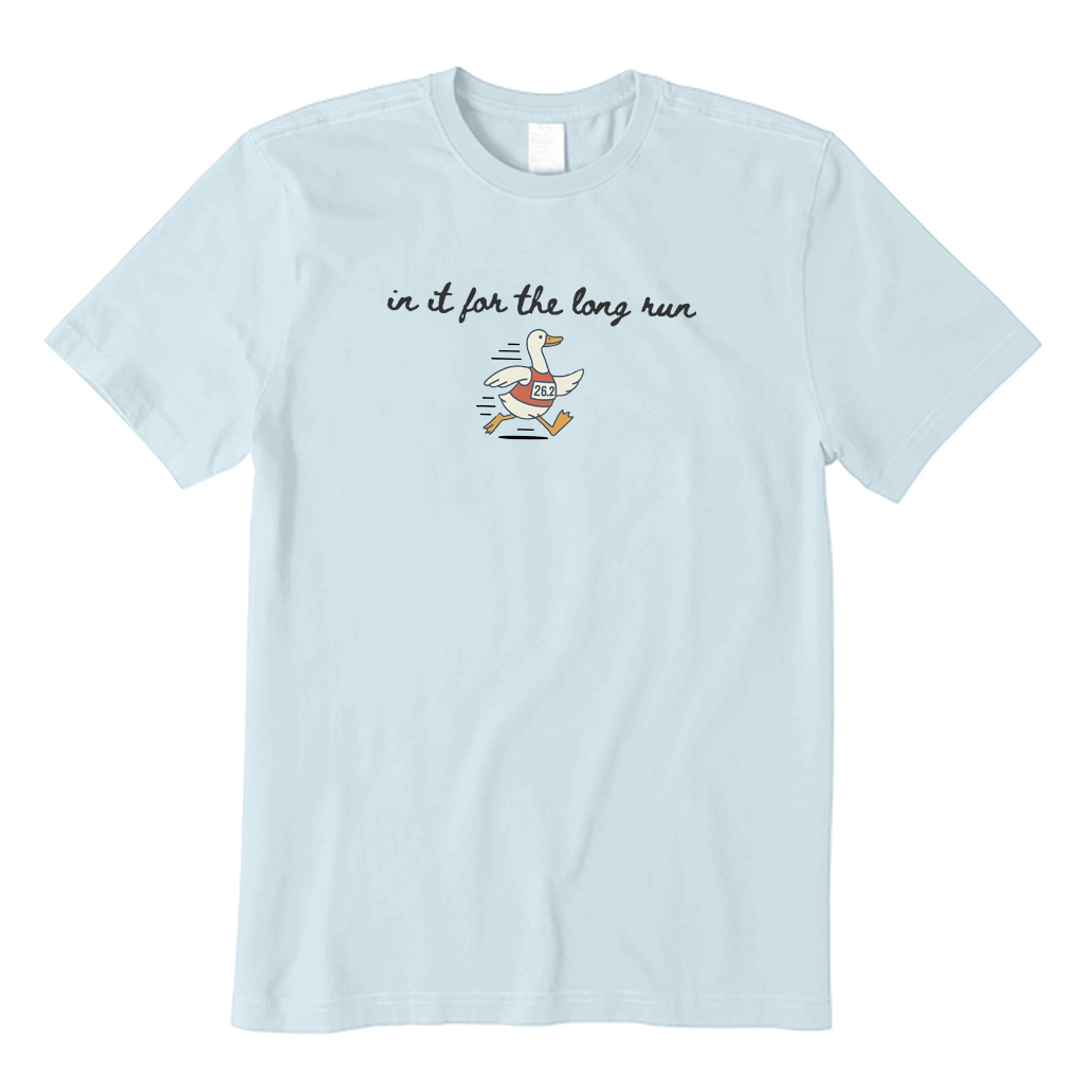 Funny Goose Marathon Runner T-Shirt
