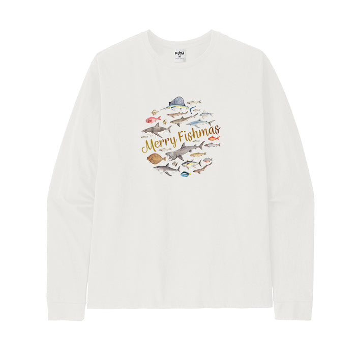 Merry Fishmas Long Sleeve T-Shirt