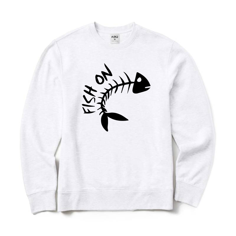 Fish On Crewneck Sweatshirt