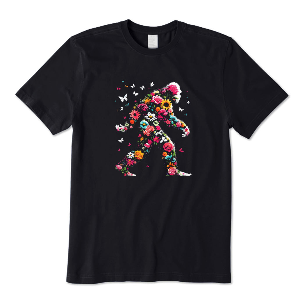 Floral Forest Bigfoot T-Shirt