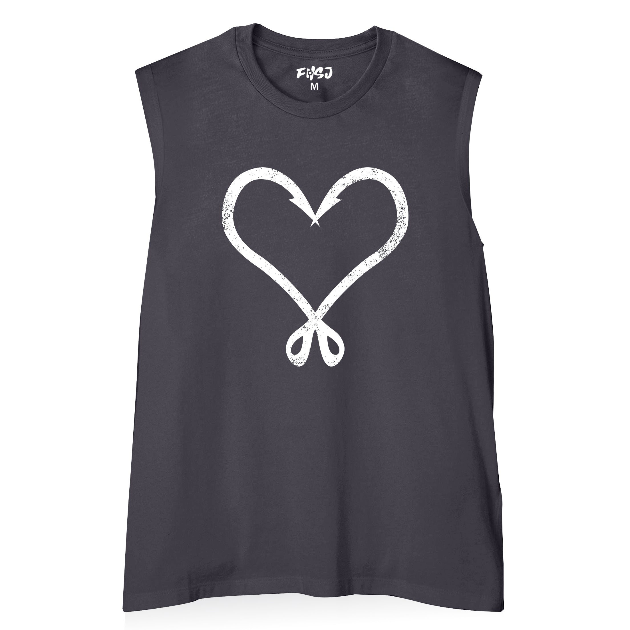 Women Hook Heart Tank Top