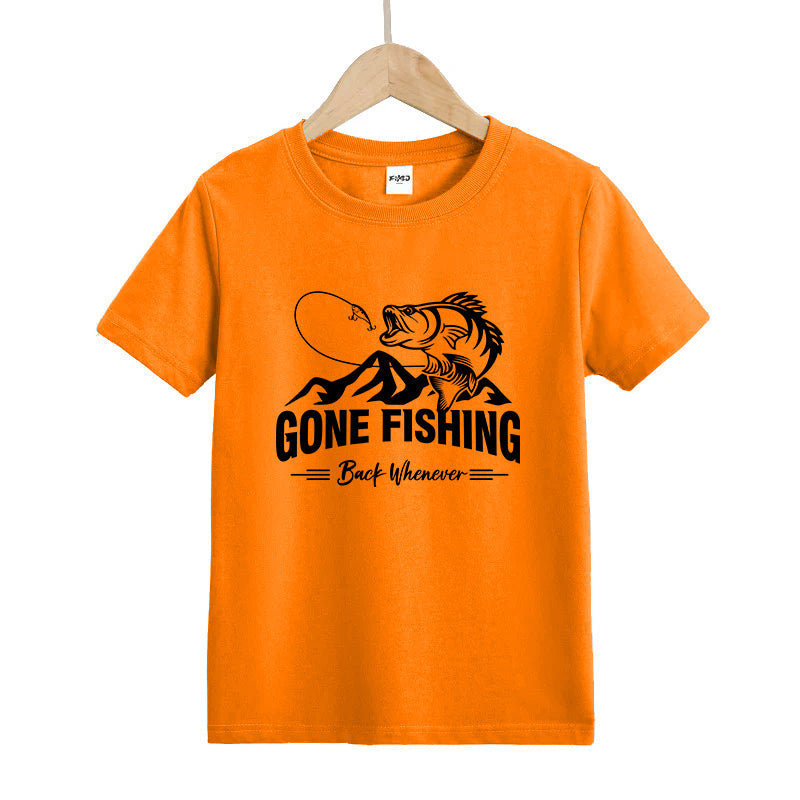 Gone Fishing Kids T-Shirt