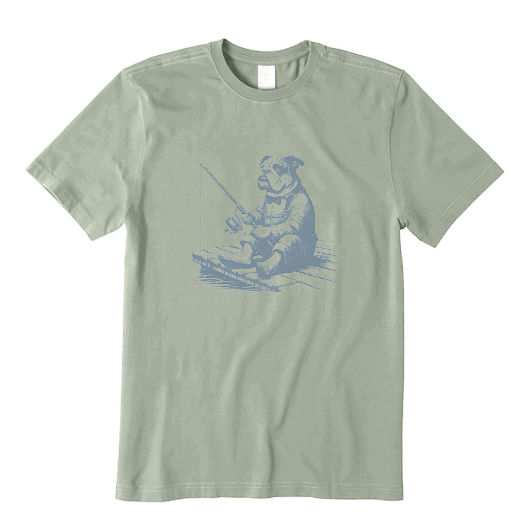 Bulldog Fishing T-Shirt