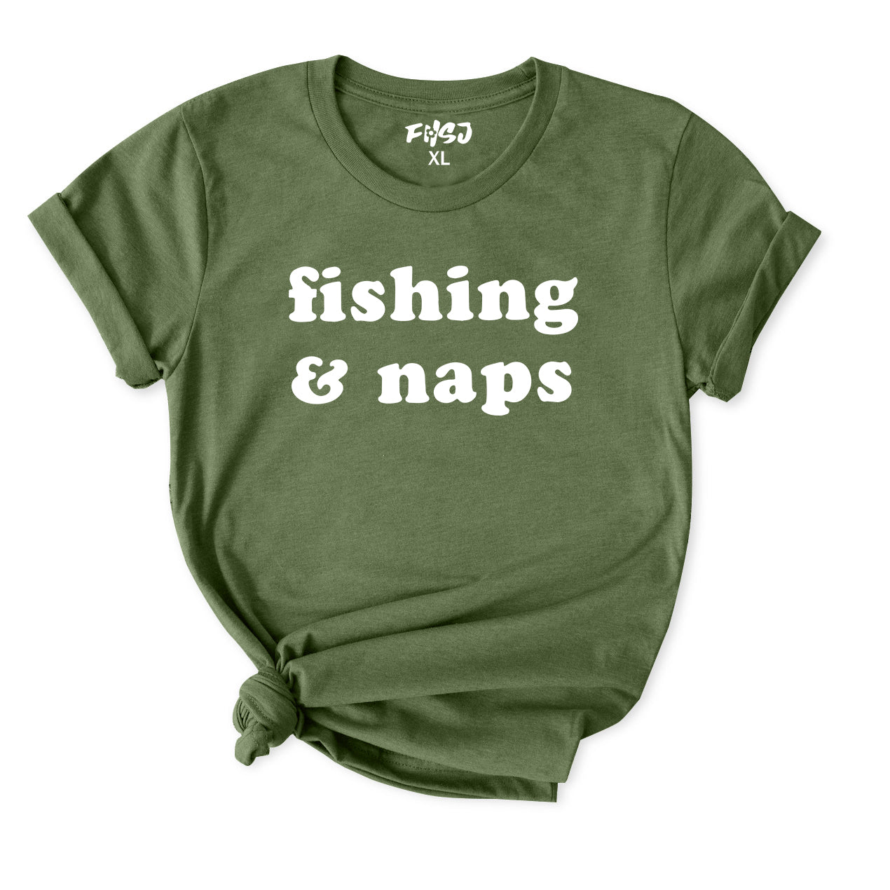 Fishing and Naps T-Shirt for Women