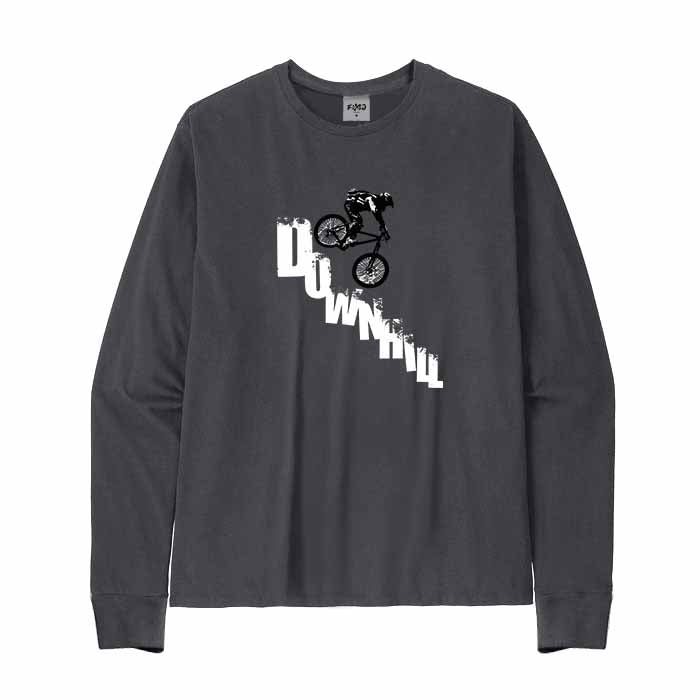 Mountain Bike Downhill Long Sleeve T-Shirt