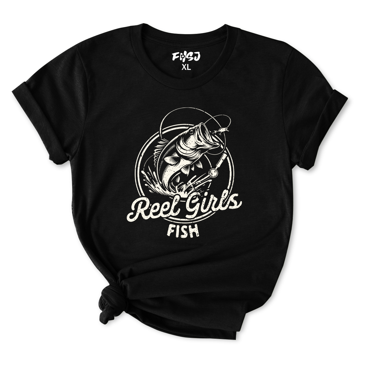 Reel Girls Fish T-Shirt for Women