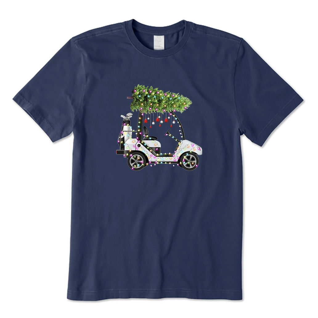 Christmas Golf Cart T-Shirt