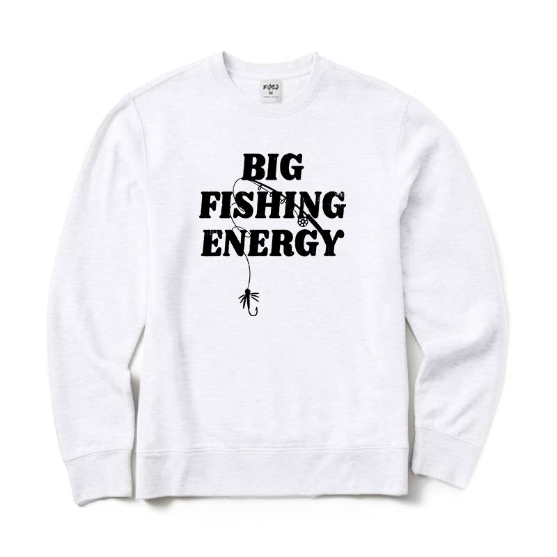 Big Fishing Energy Crewneck Sweatshirt