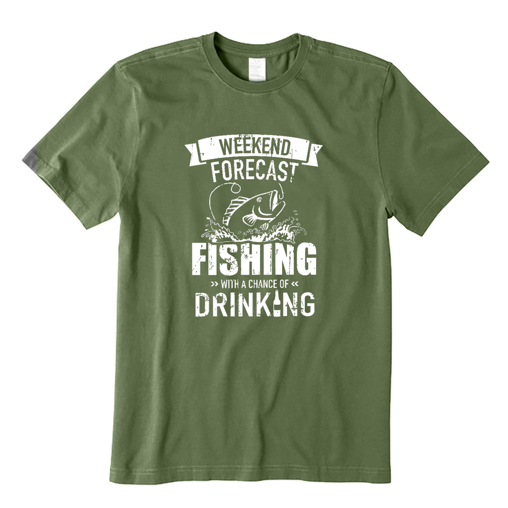 Fishing with A Chance of Drinking T-Shirt