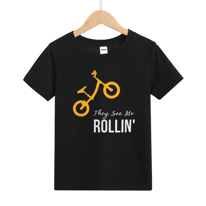 Push Bike Kids T-Shirt