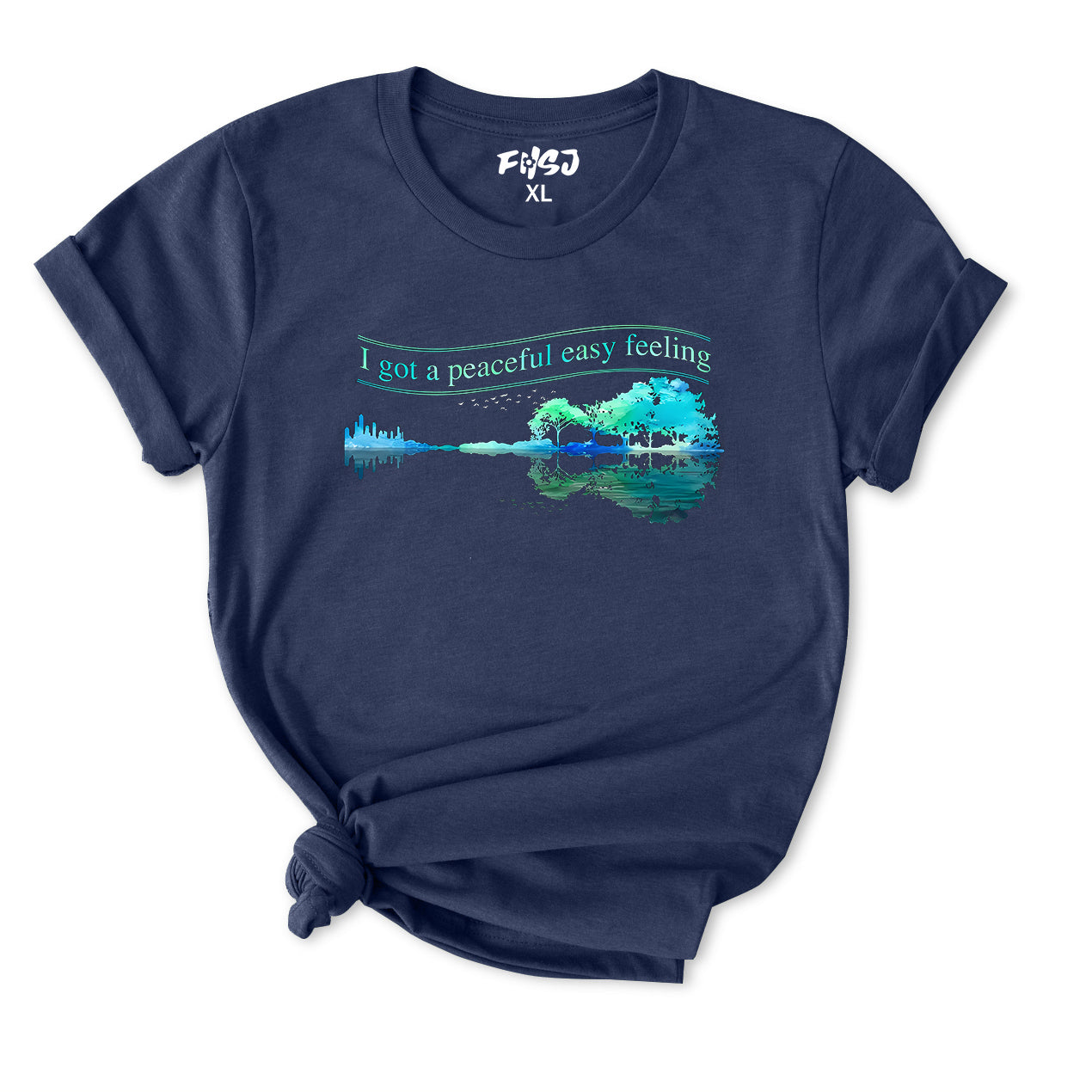 I Got a Peaceful Easy Feeling Nature Reflection T-Shirt for Women