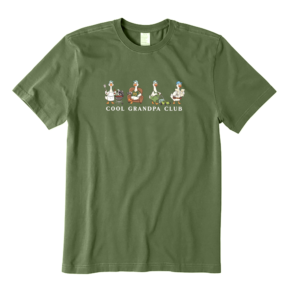 Cool Grandpa Club Goose T-shirt