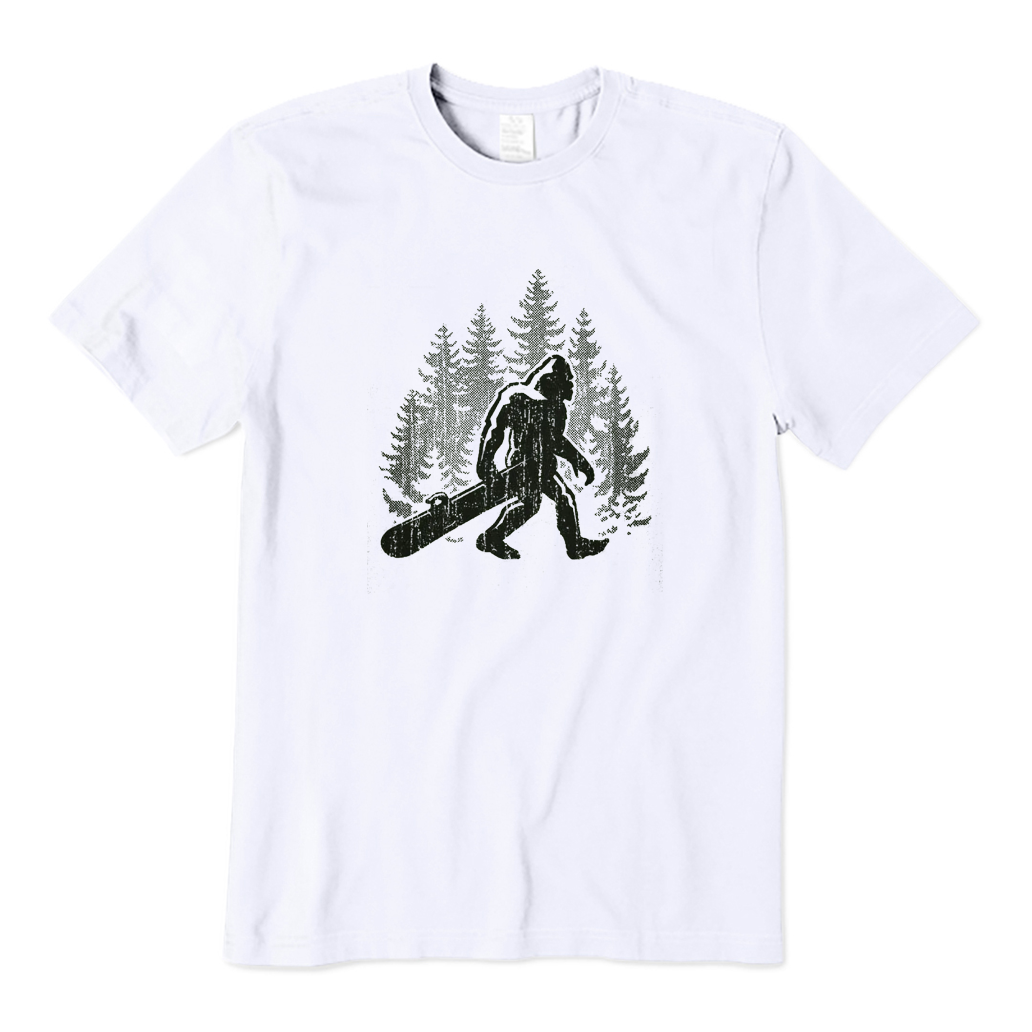 Bigfoot Snowboarder T-shirt