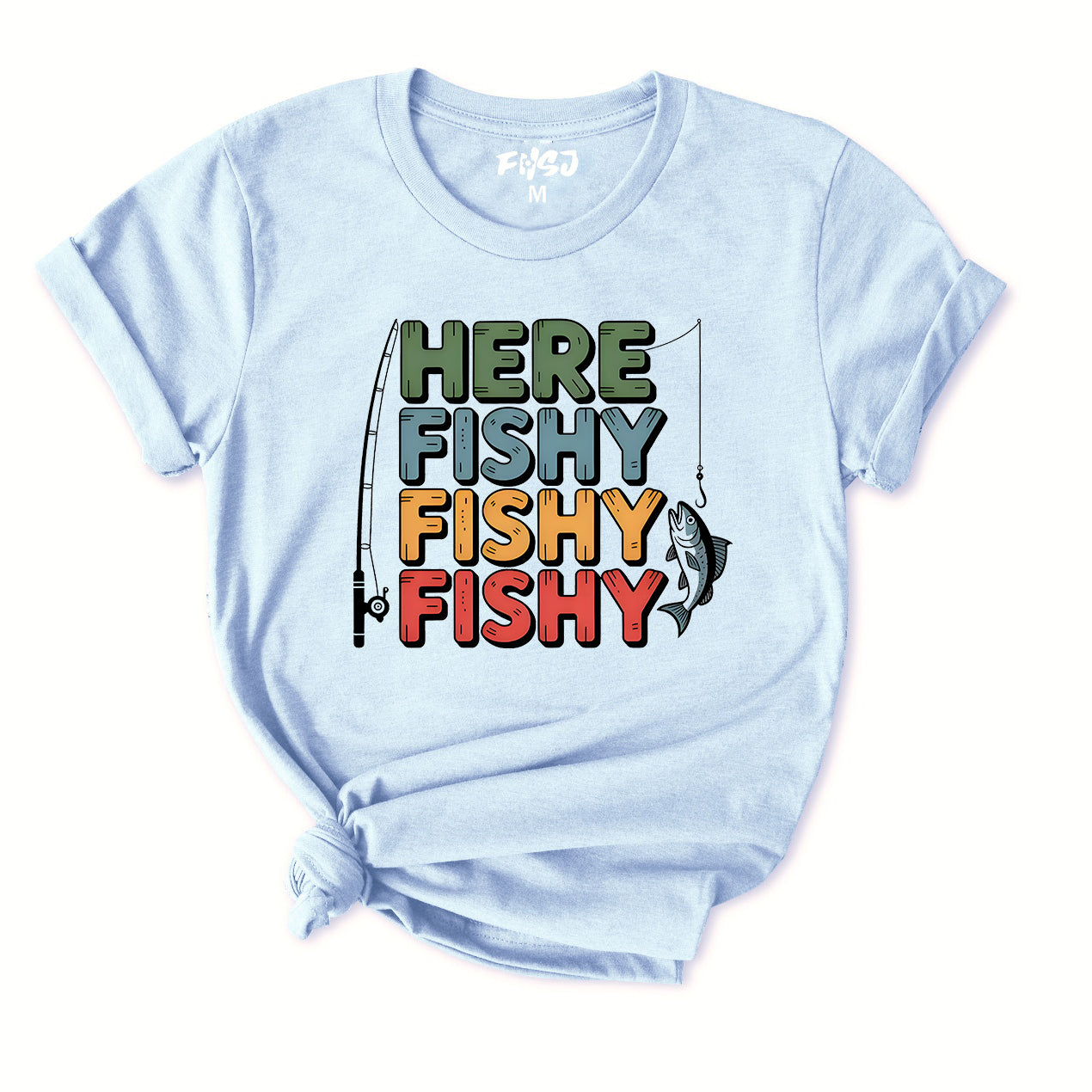 Here Fishy Fishy Fishy T-Shirt for Women