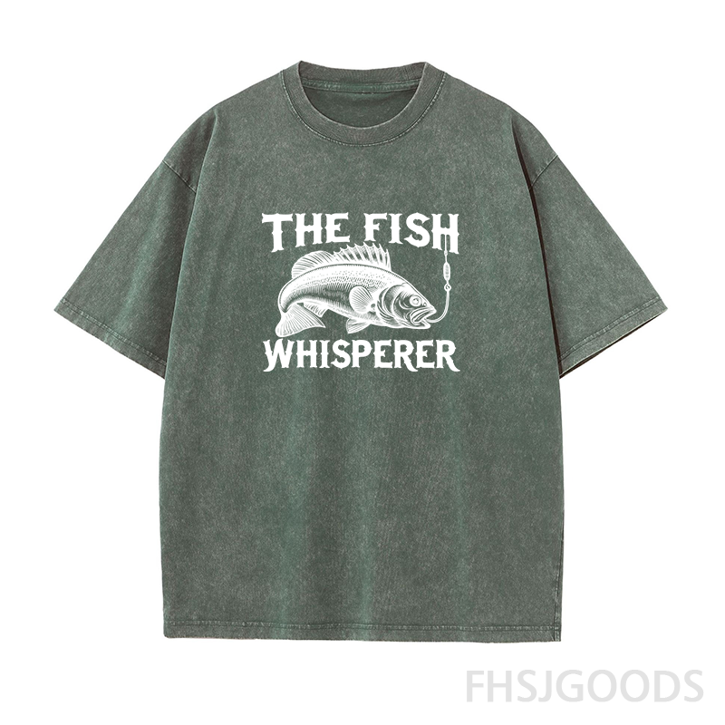The Fish Whisperer Unisex Distressed T-Shirt