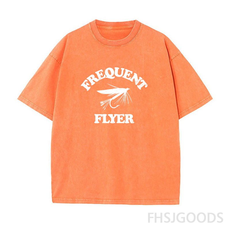 Frequent Flyer Unisex Distressed T-Shirt