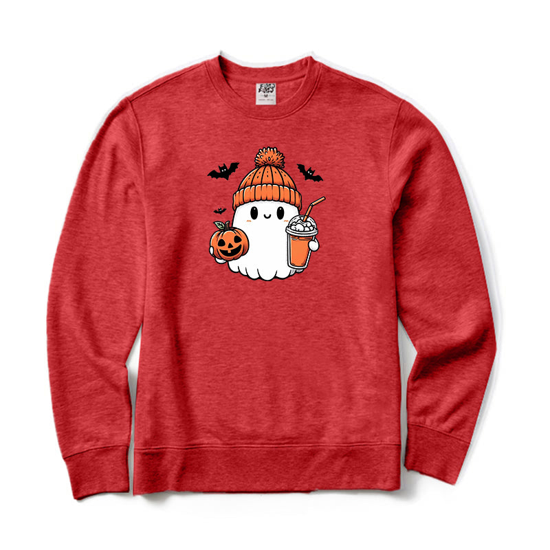 Halloween Cute Ghost Crewneck Sweatshirt