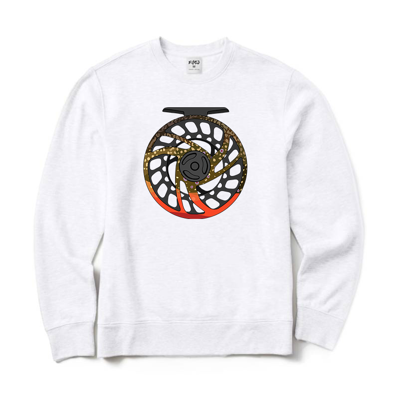 Brook Trout Reel Crewneck Sweatshirt