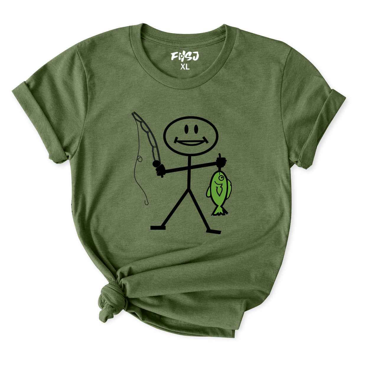 Happy Fishing T-Shirt for women