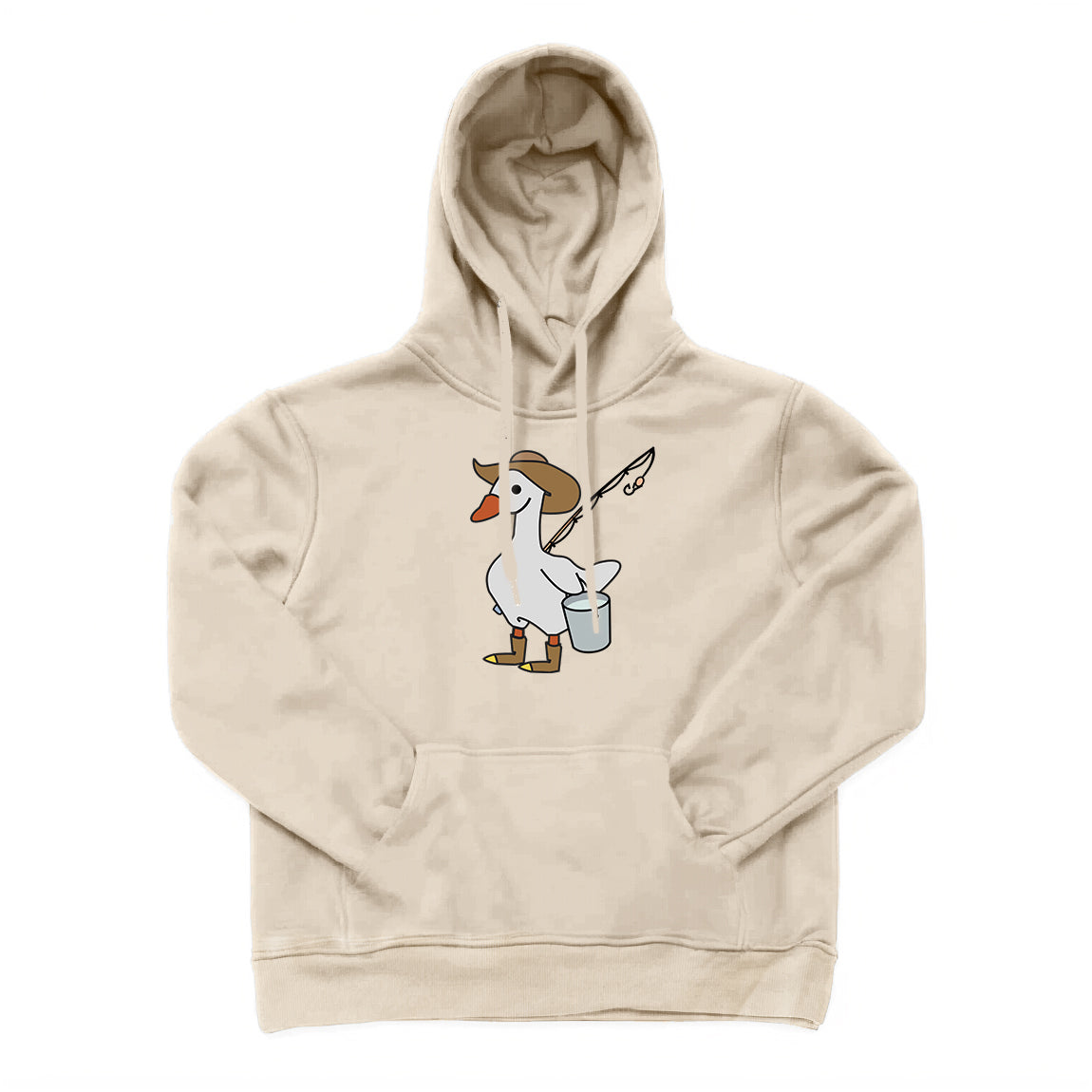 SILLY GOOSE GONE FISHING Hoodie