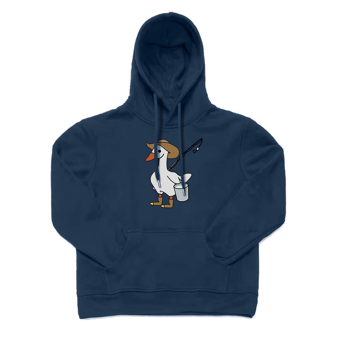 SILLY GOOSE GONE FISHING Hoodie