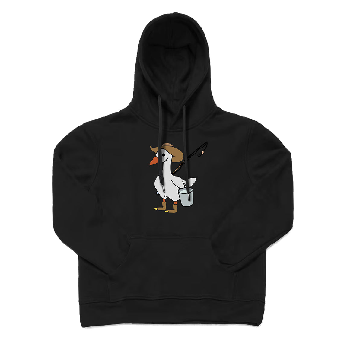 SILLY GOOSE GONE FISHING Hoodie