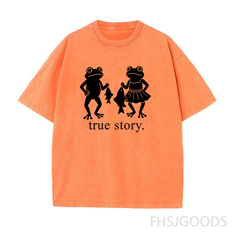 Frogs with Fish Unisex T-Shirt