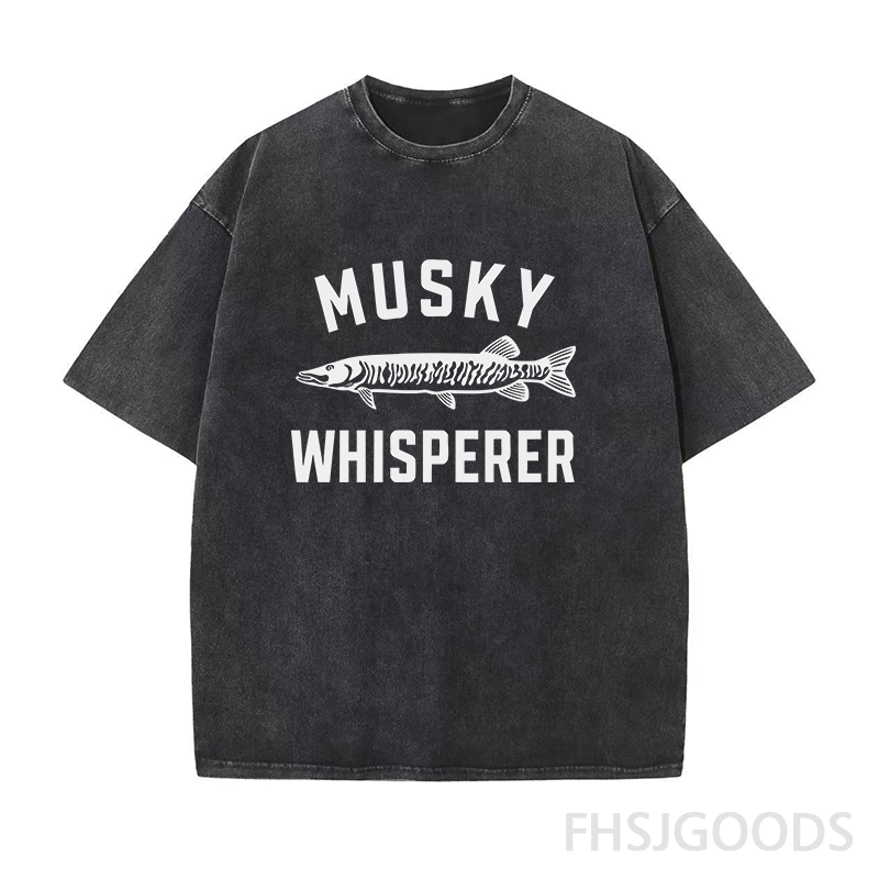 Musky Unisex Distressed T-Shirt