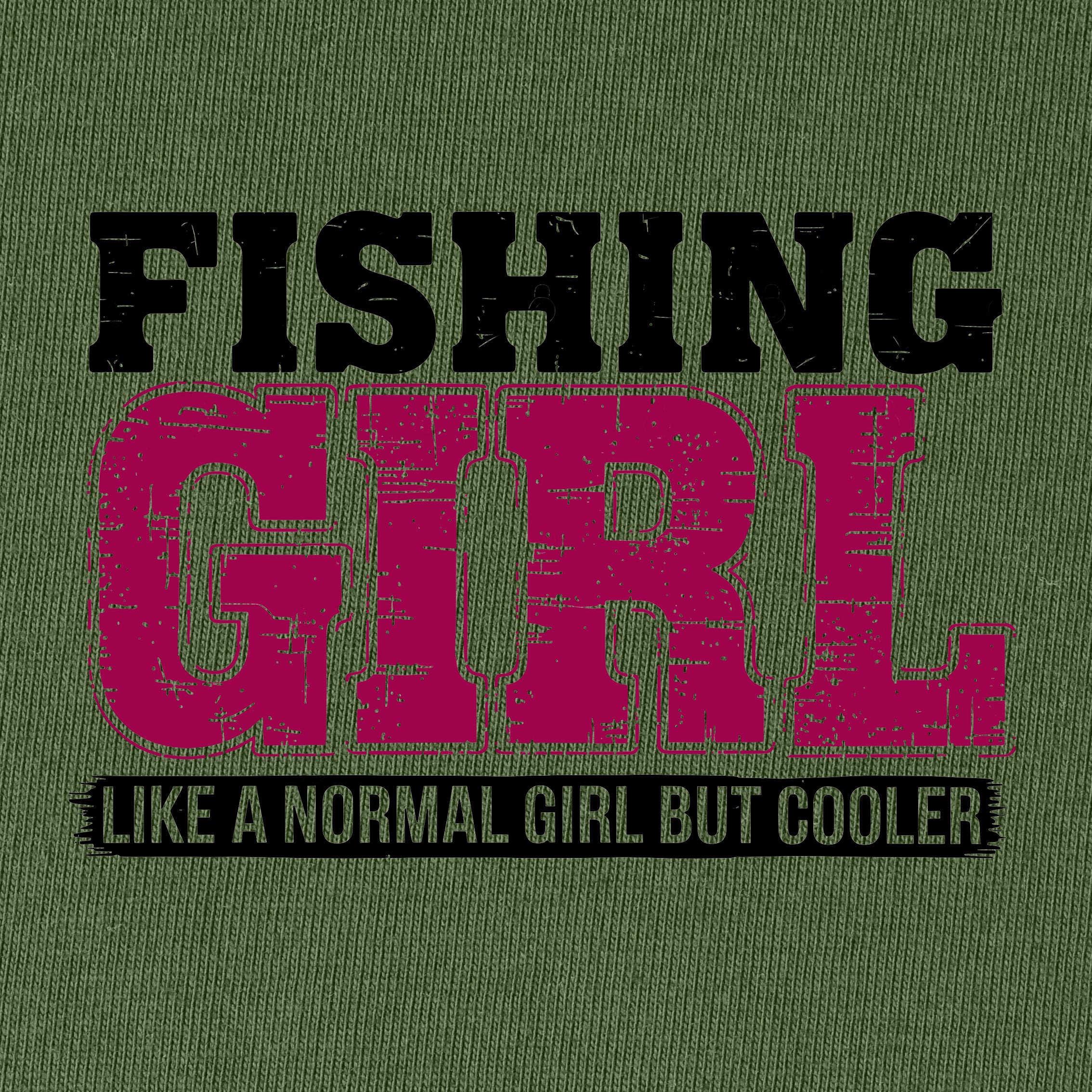 Fishing Girl T-Shirt for Women
