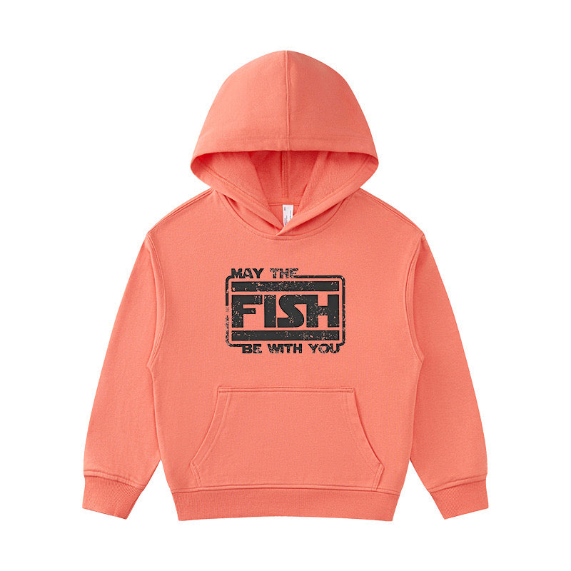May The Fish Be with You Kid's Hoodie