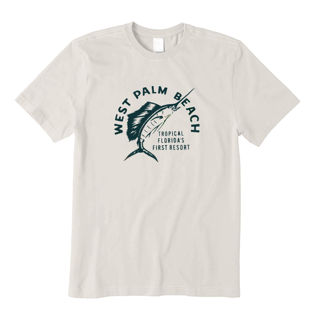 West Palm Beach Florida Fishing T-Shirt