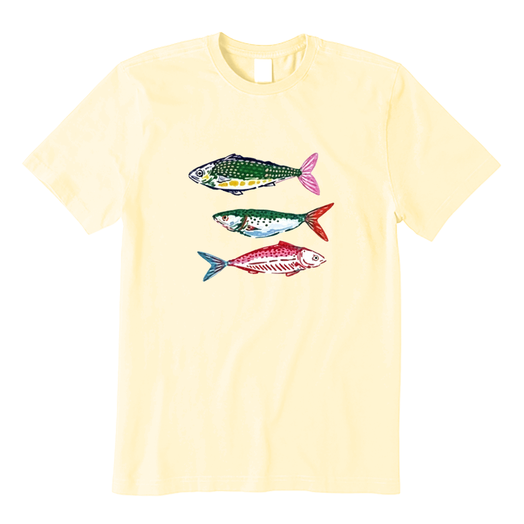Watercolor Fish T-shirt