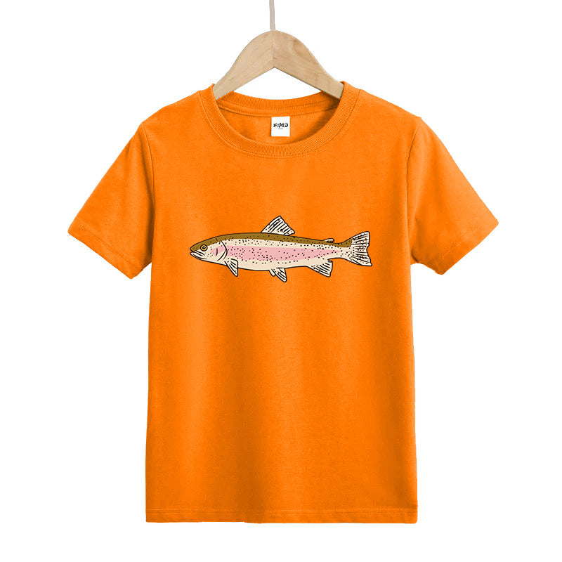 Trout Fishing Kids T-Shirt