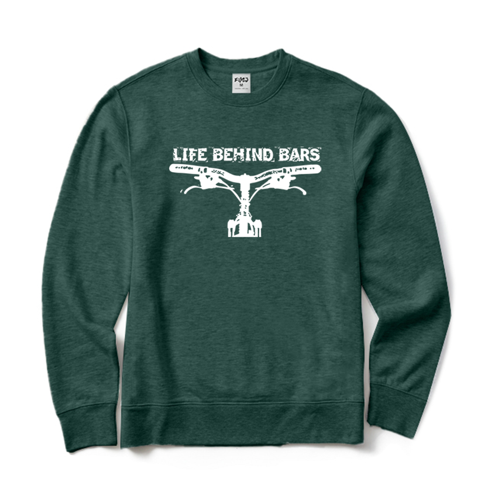 Funny Life Behind Bars Cycling Crewneck Sweatshirt
