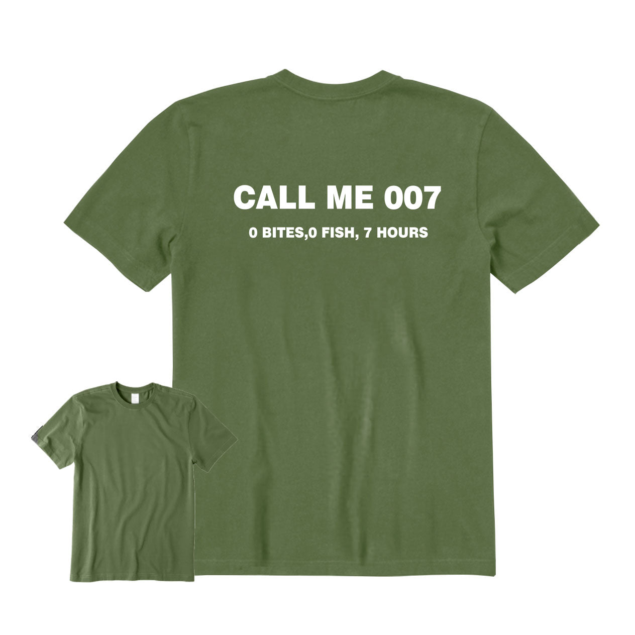 Call Me 007 Back Graphic T-Shirt