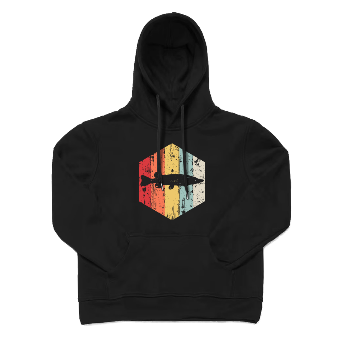 Retro Fishing Hoodie