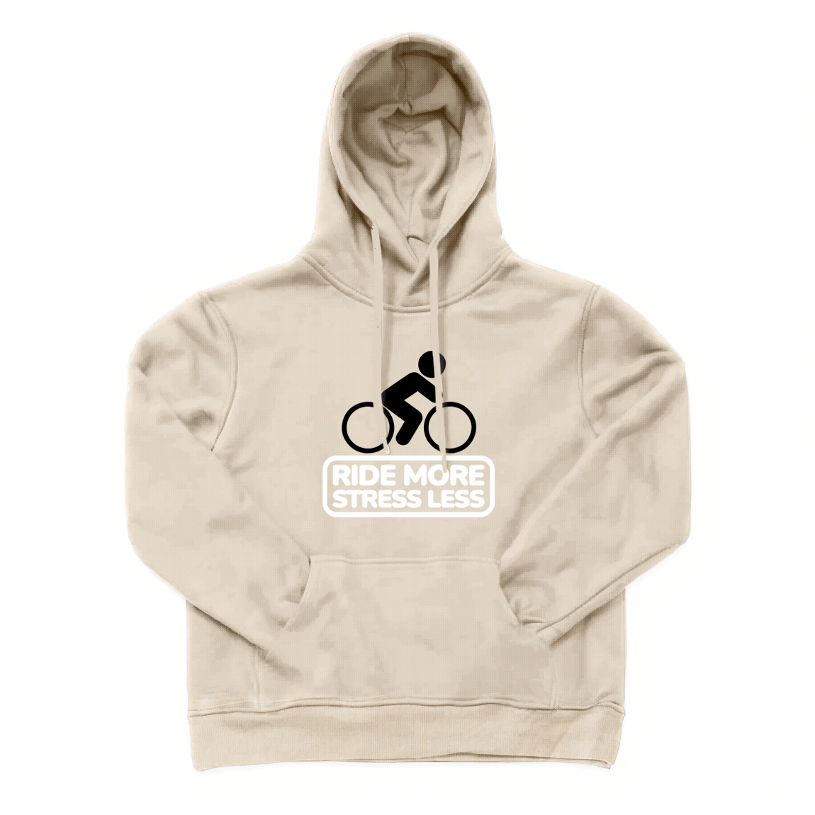 Ride More Stress Less Hoodie