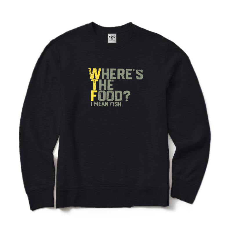 Where's The Food Crewneck Sweatshirt
