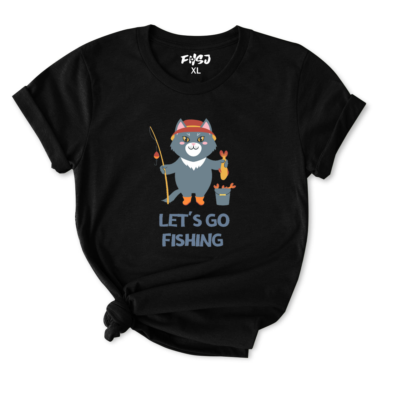 Let's Go Fishing T-Shirt for Women