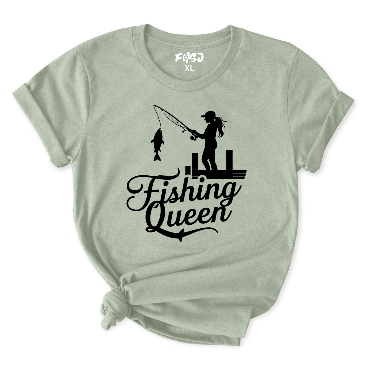 Fishing Queen T-Shirt for Women
