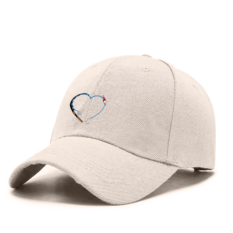 Heart Fishing Rod Cap