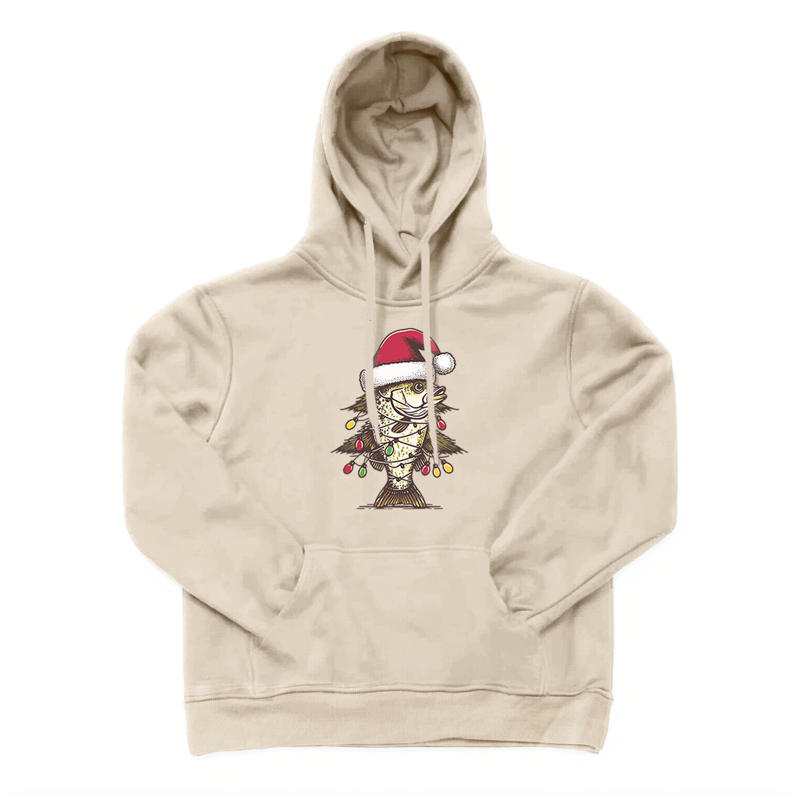 Crappie Fishing Christmas Hoodie
