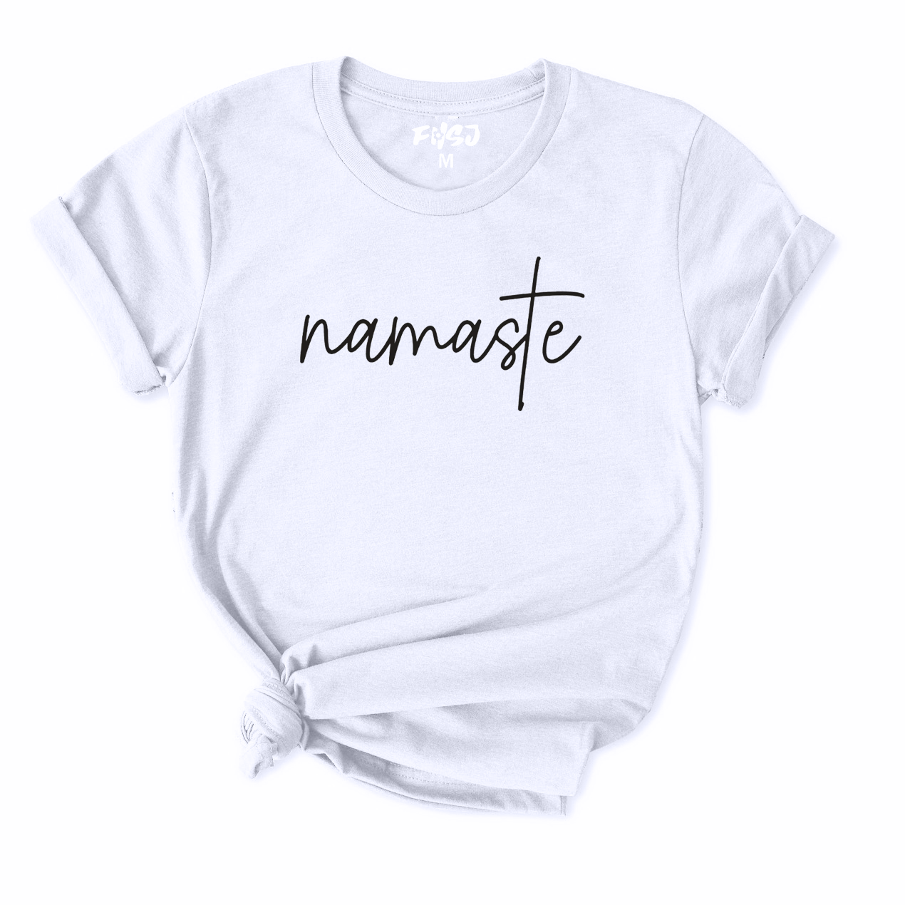 Minimalist Namaste Yoga T-Shirt for Women