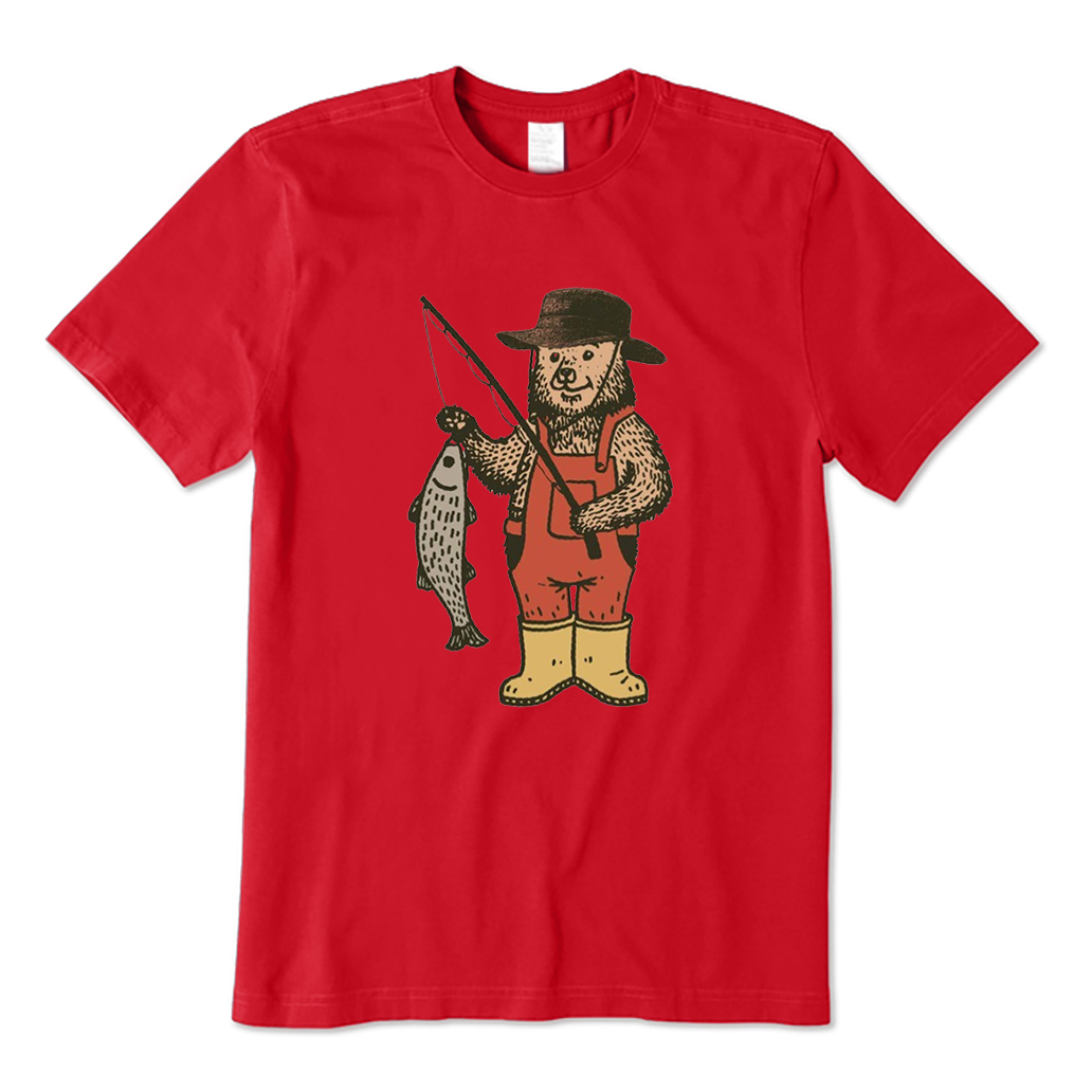 Bear Fishing T-Shirt
