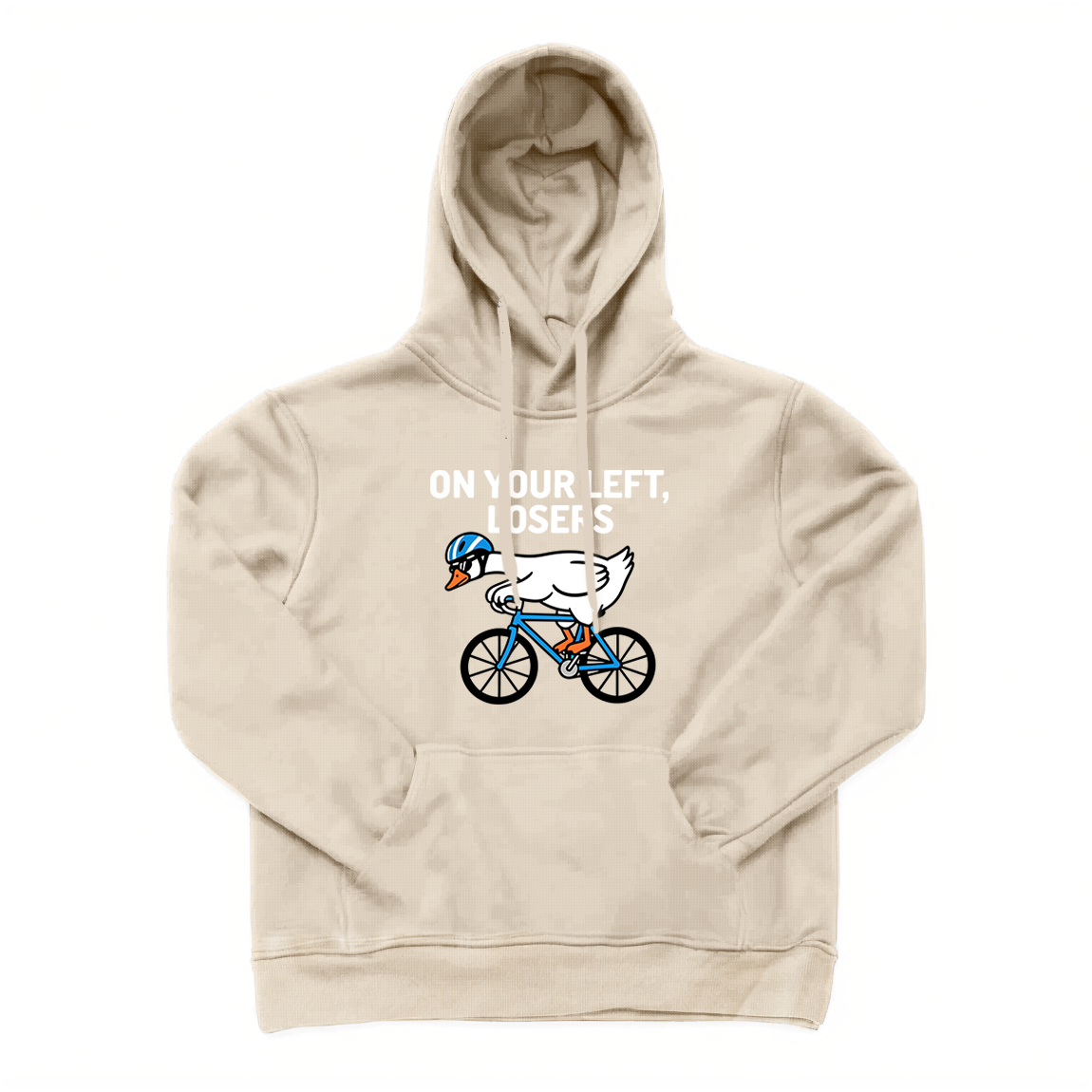 On Your Left Losers Cycling Hoodie