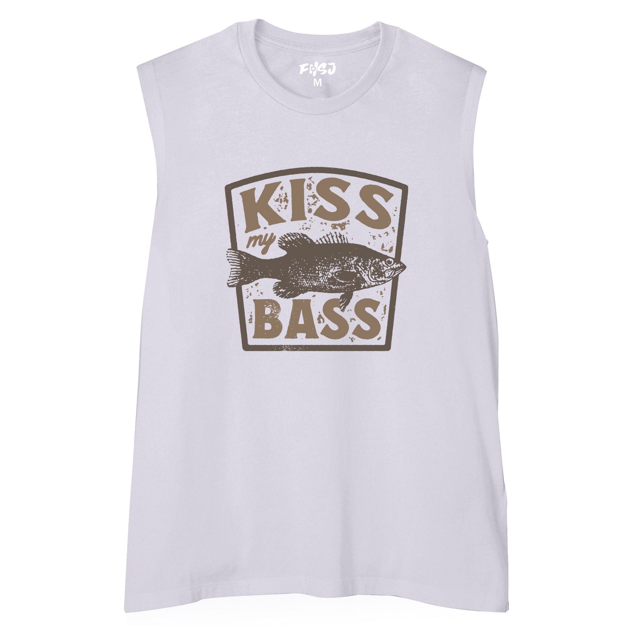 Women KISS MY BASS Tank Top