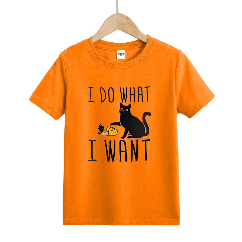 I Do What I Want Kids T-Shirt
