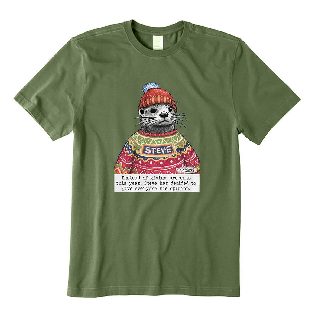Steve Christmas T-Shirt