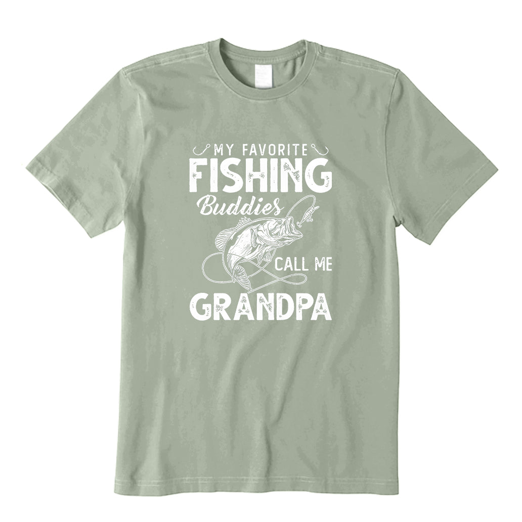 My favorite Fishing Buddies Call Me Grandpa T-Shirt