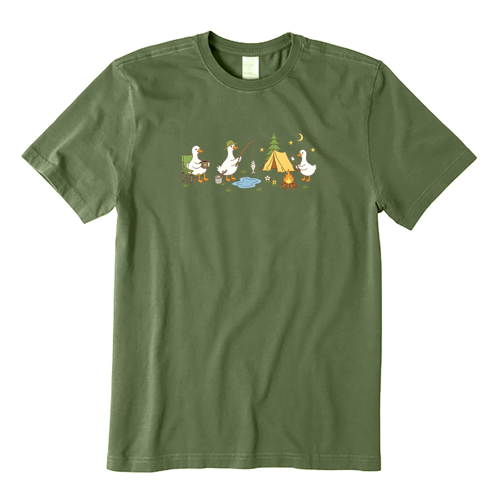 Goose Camping & Fishing T-shirt